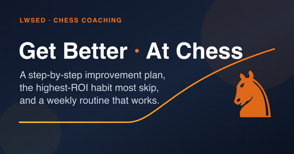 How to Get Better at Chess: A Step-by-Step Improvement Guide