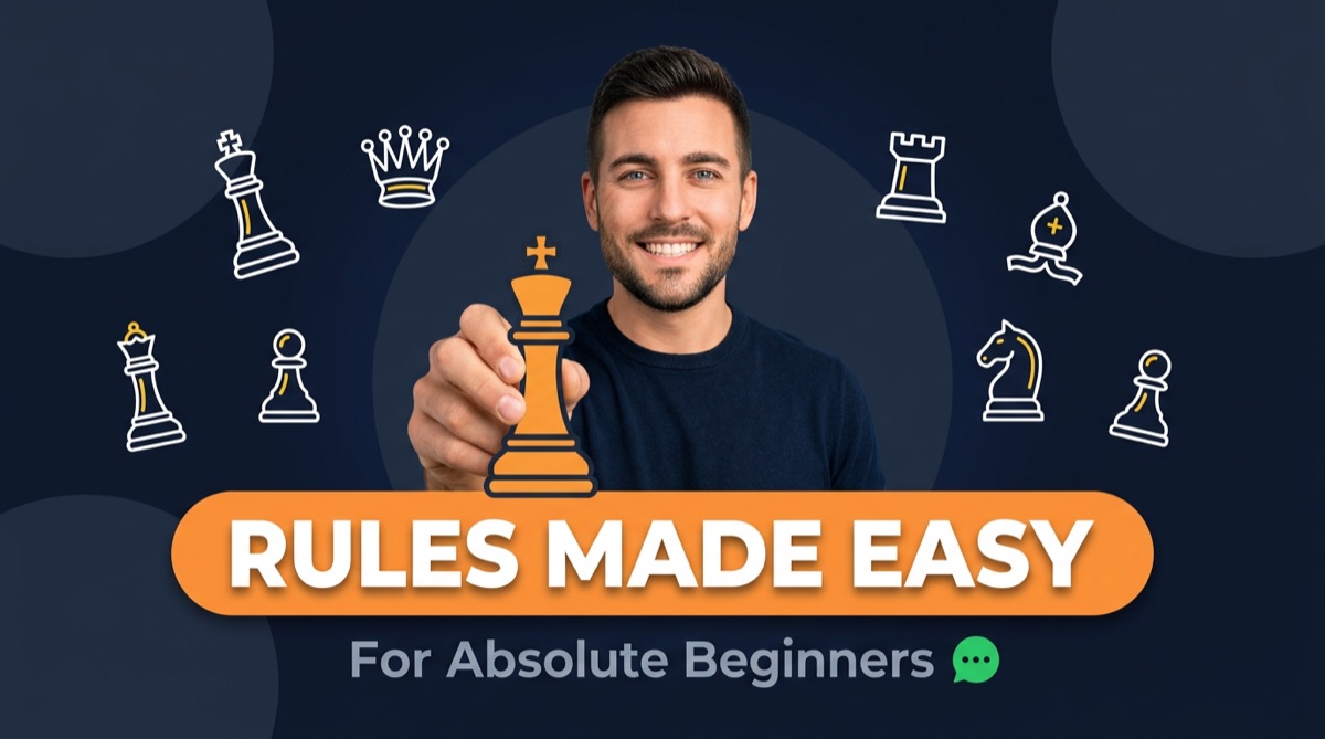 Chess Rules Explained — Basics + FIDE Tournament Play — Chess article thumbnail