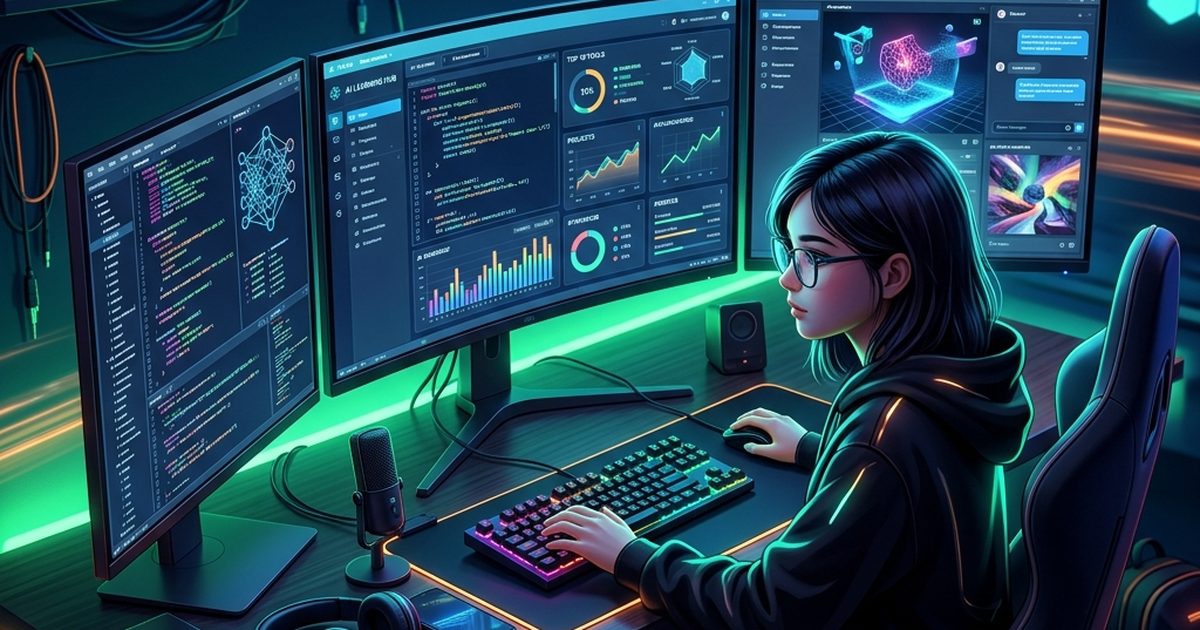 Top 10 AI Tools for Students (Ages 10-18): Learning Safely & Smartly — AI article thumbnail
