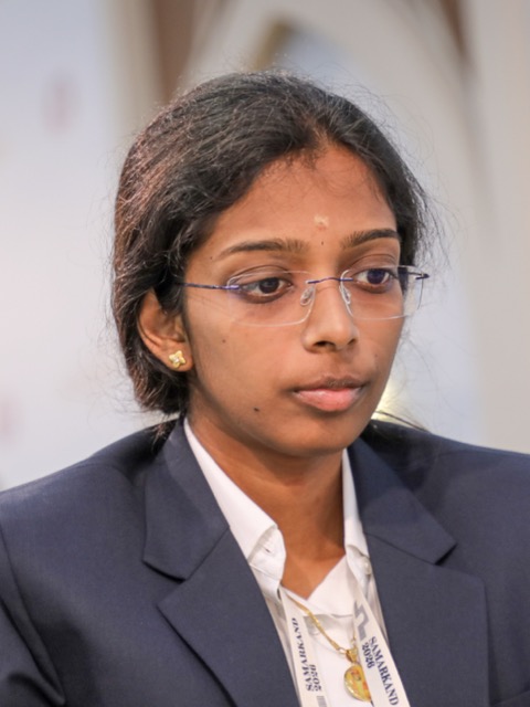 R Vaishali in 2026